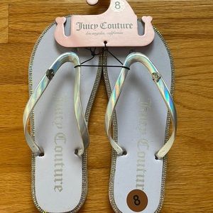 Juicy Couture flip flops